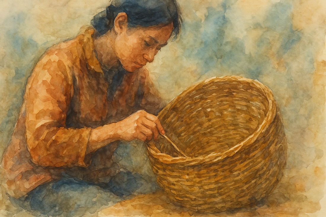 How to clean woven baskets?