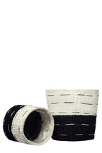 Monochrome Sisal Planter Basket