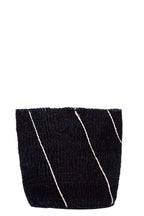 Line Drawing Monochrome Sisal Planter Basket