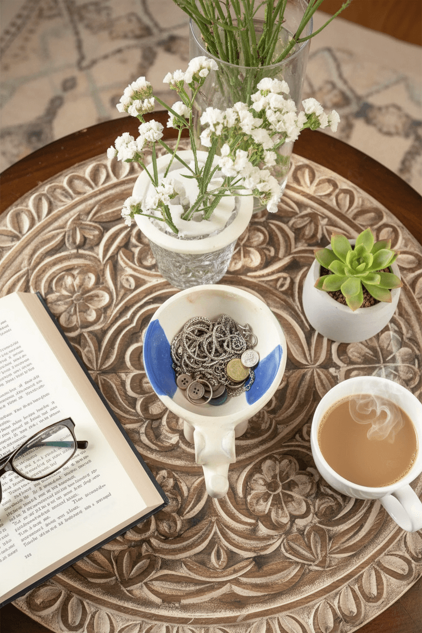 Soapstone Elephant Bowl